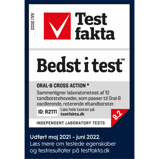 Oral-B CrossAction 3-pak Børstehoved