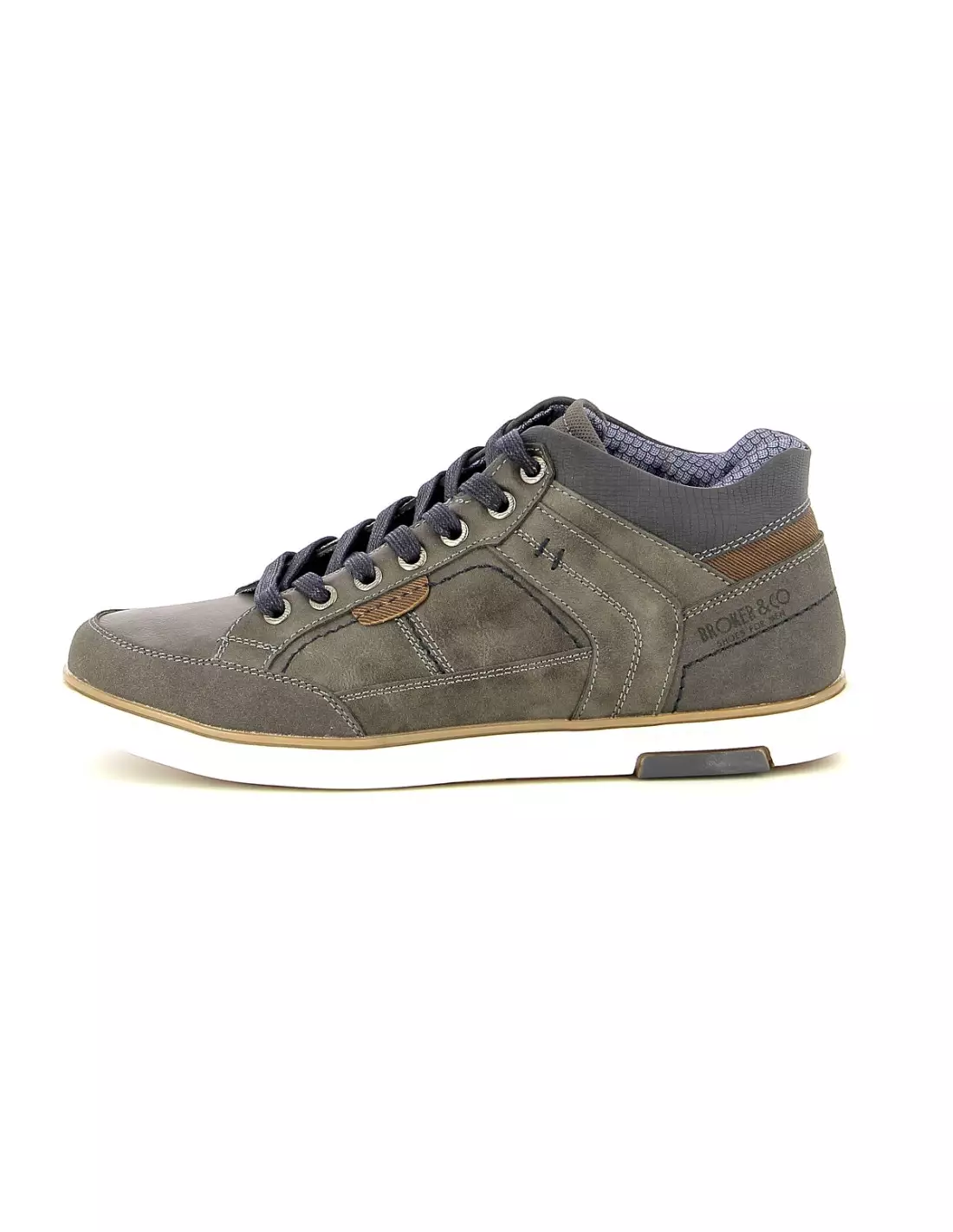 BROKER & CO 1801S212 - Baskets Grey