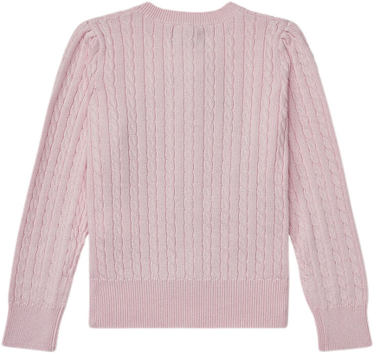 Polo Ralph Lauren Mini-Cable Cotton Cardigan Hint of pink