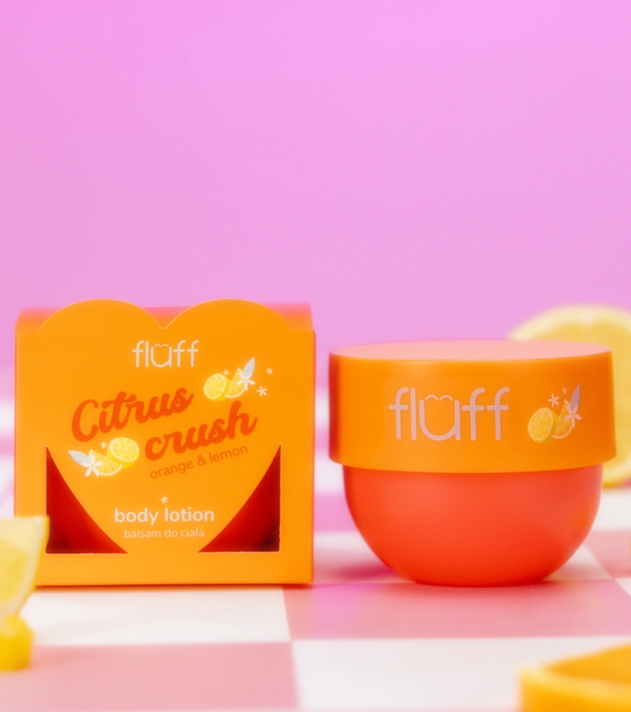 Fluff - Loção Corporal Citrus Crush - Laranja e Limão