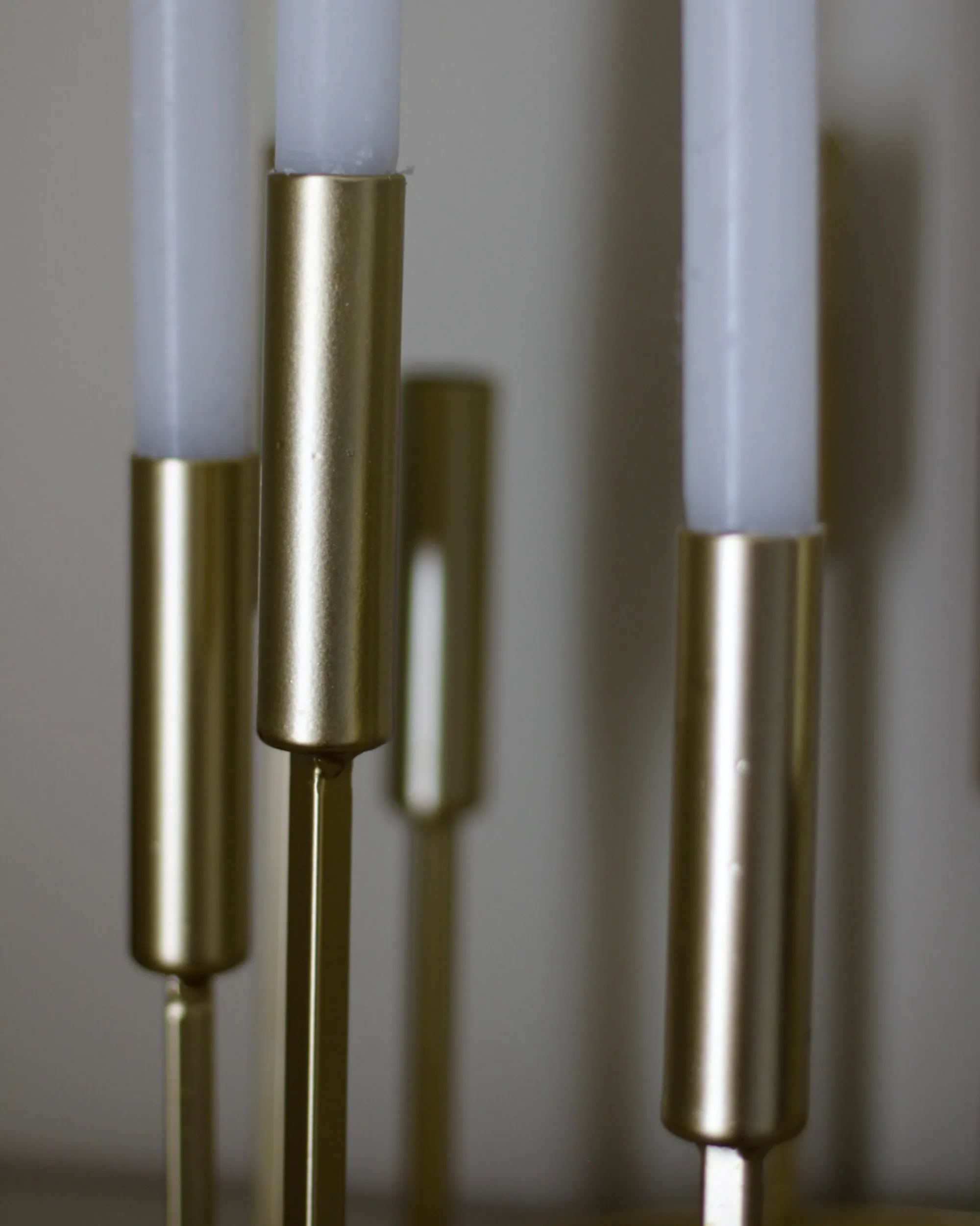 Kaarshouder TRAFARIA Metaal 26 cm Goud