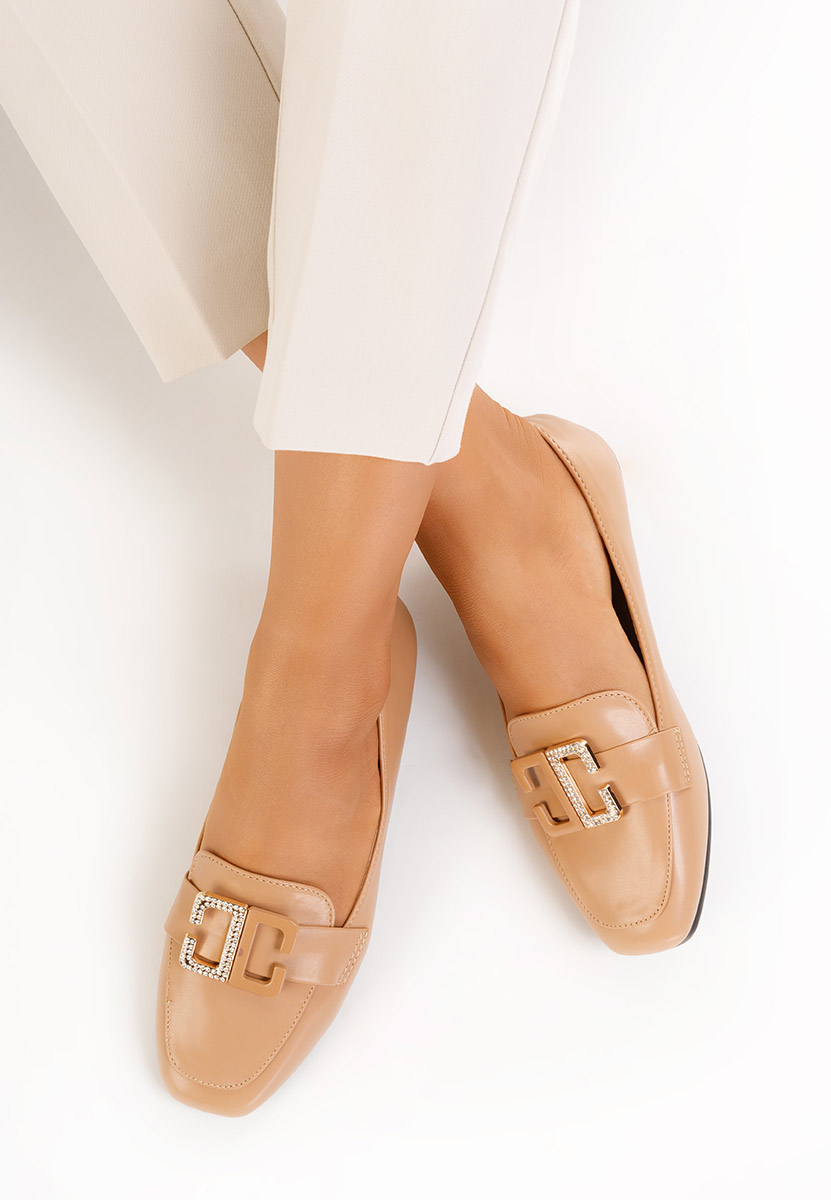 Mocassins élégants femme kaki Joyday