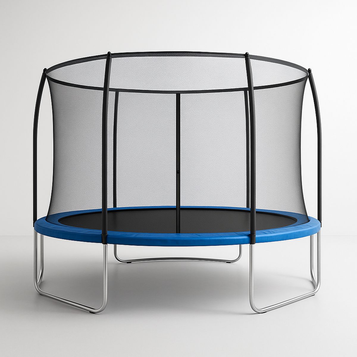 Kindertrampolin 305 cm mit Sicherheitsnetz, EN71 zertifiziert