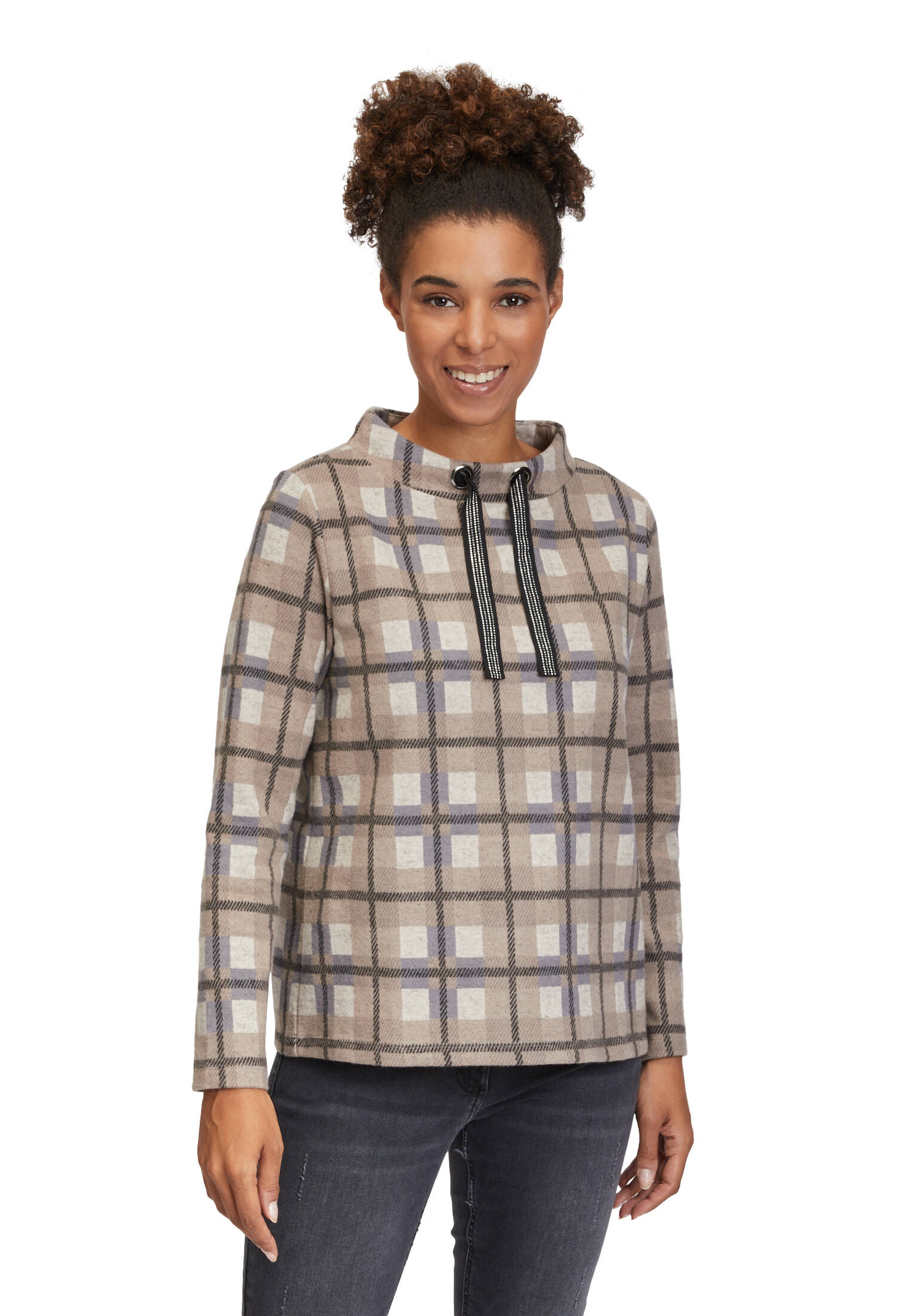 Betty Barclay| Damen Sweatshirt mit hohem Kragen