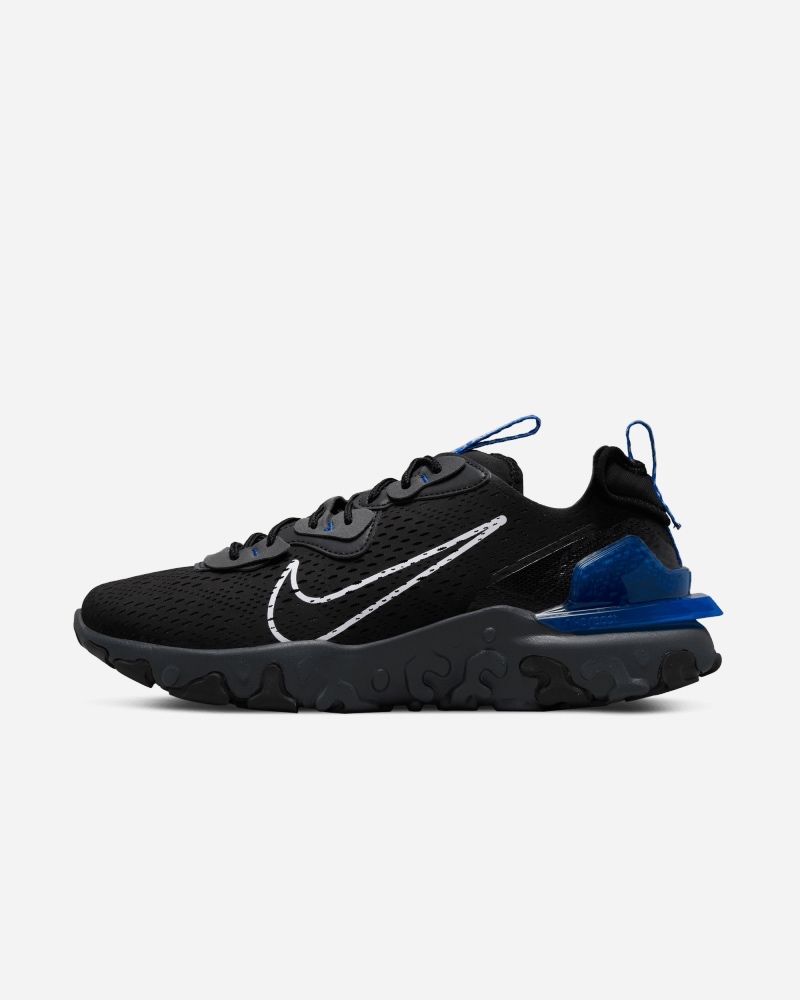 Chaussures Nike React Vision Noir & Bleu pour homme