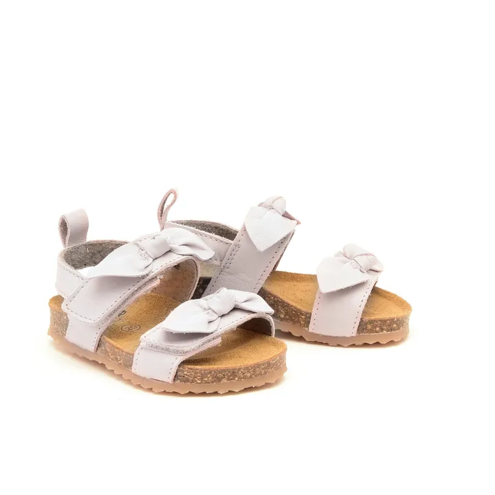 Pèpè Sandales Double Nœuds Suede - Two Con Me | Blanc