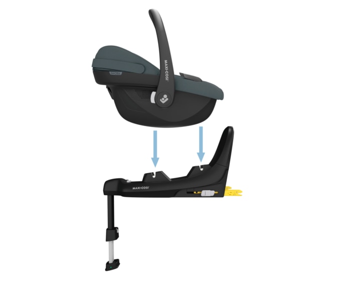 Pebble S 0 - 15 M  40 - 83 cm  0 - 13 kg    Geringes Gewicht |    Click & Go-Installation  |    G-CELL Seitenaufprallschutz  |    Gemütliche Neugeboreneneinlage |
