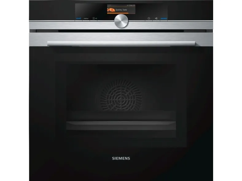 Siemens iQ700 HM676G0S6 Indbygningsovn med mikrobølgefunktion