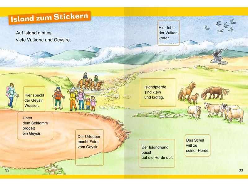 Ravensburger Kinder-Sachbuch WWW Erstleser: Vulkane Band 2 Spielerisch lesen lernen