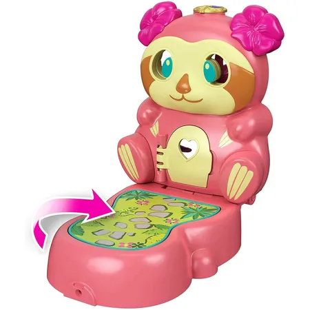 Mattel Polly Pocket Drehspaß-Schatulle Faultier
