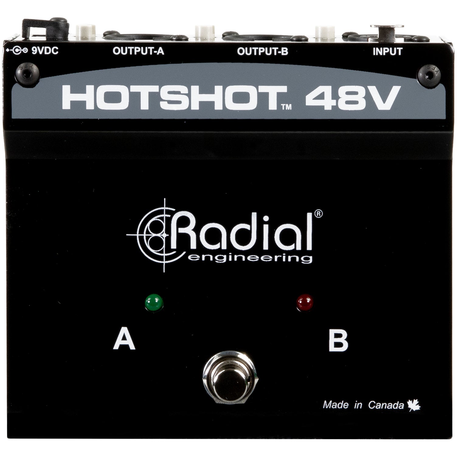 Radial HotShot 48V microfoon switcher