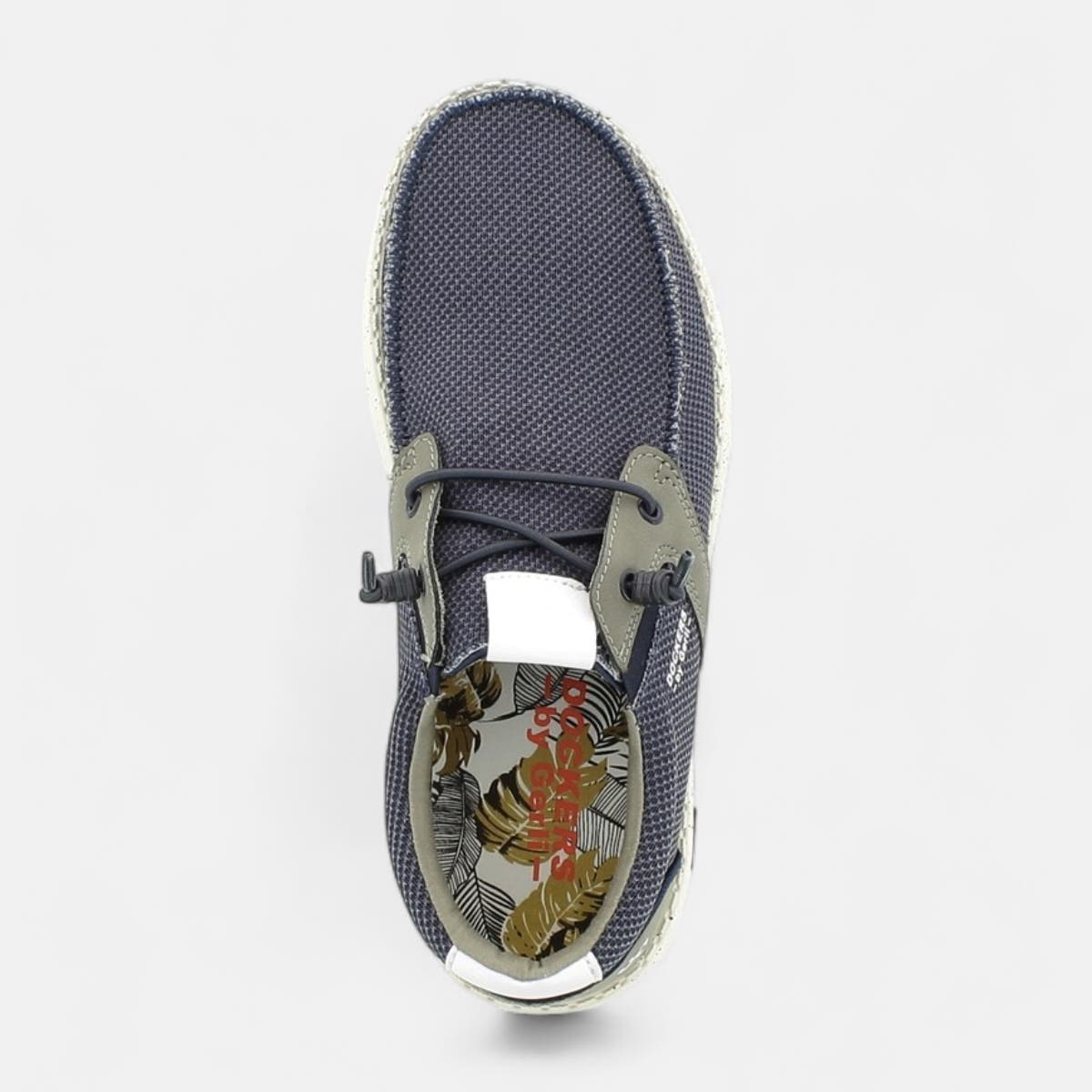 Baskets en toile Homme bleu