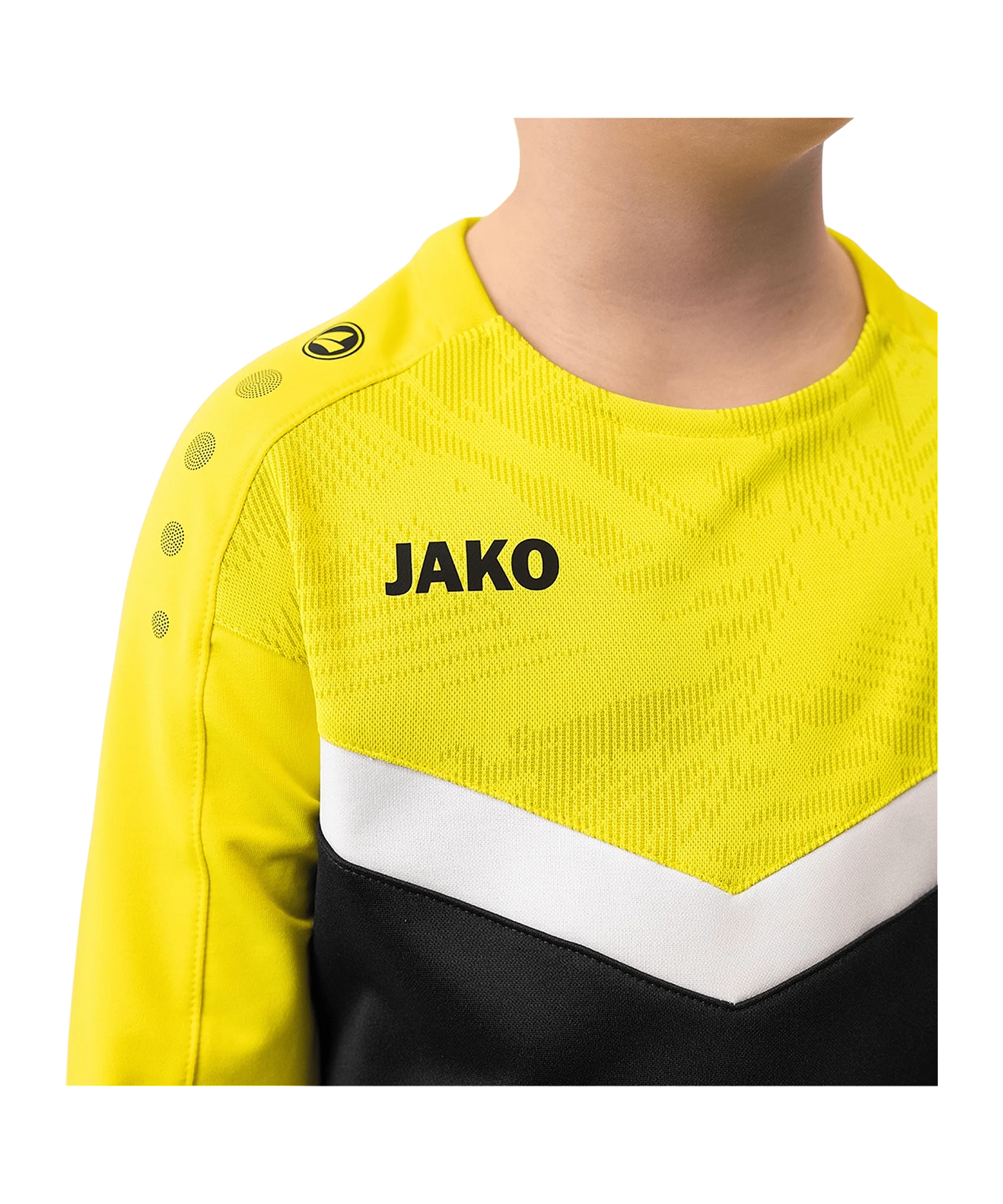 JAKO Iconic Sweatshirt Kids Schwarz F808
