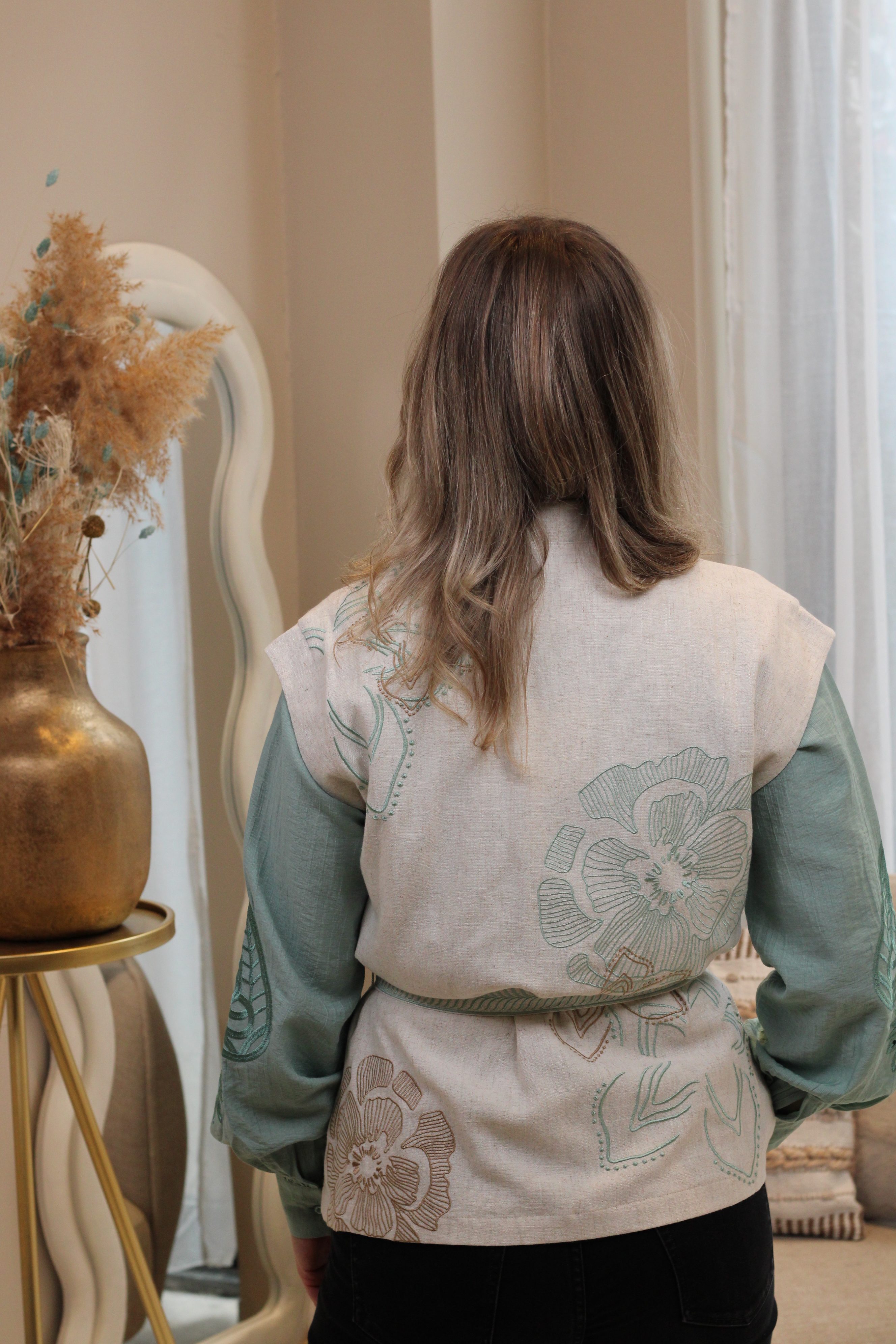 G-maxx - Corey Gilet - Sand/Green Mint