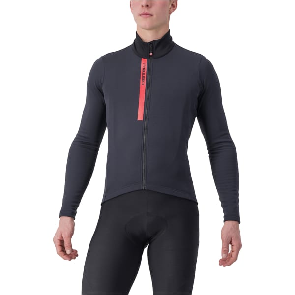 Maillot vélo CASTELLI MAILLOT ENTRATA THERMAL NOIR