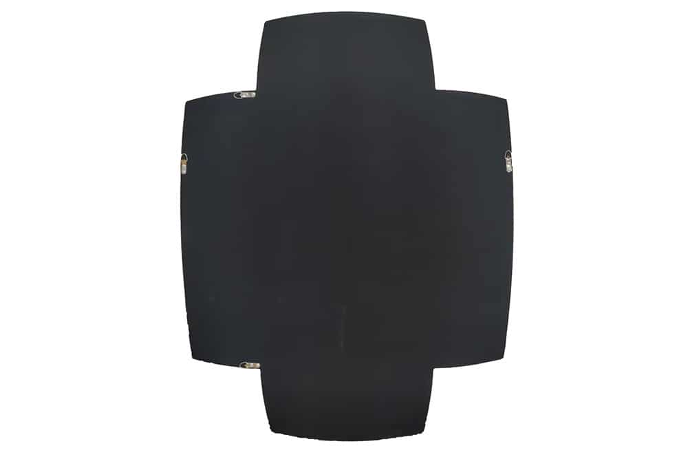 Moderner Wandspiegel QUADRA 90cm gold variabel aufhängbar vier Spiegel