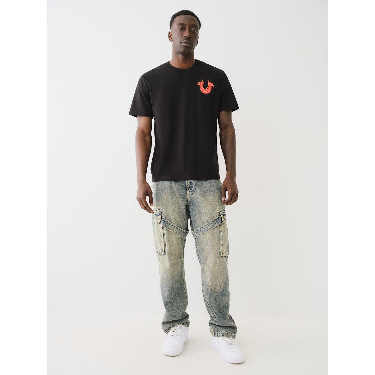 True Religion TR Short Sleeve Canyon T Shirt Mens