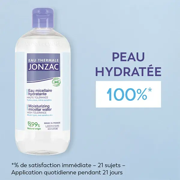 Água Termal Jonzac, The Essentials, Água Micelar Orgânica 500ml