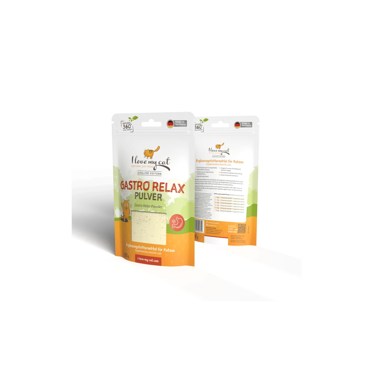 I love my cat Gastro Relax Pulver - 80g