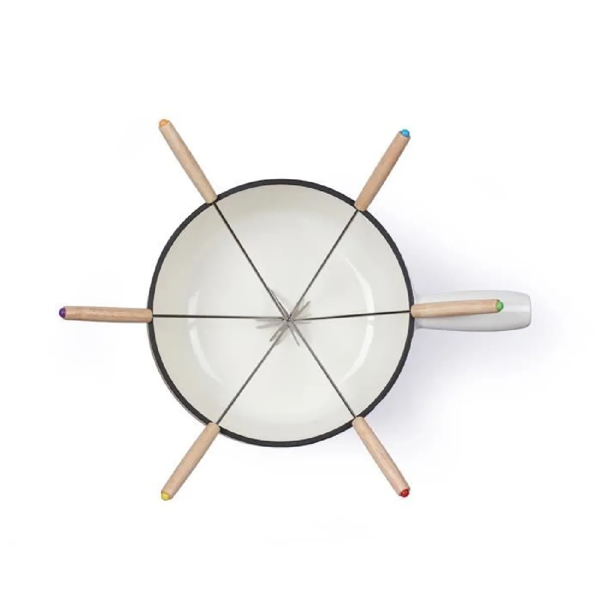 Livoo Appareil à Fondue Blanc