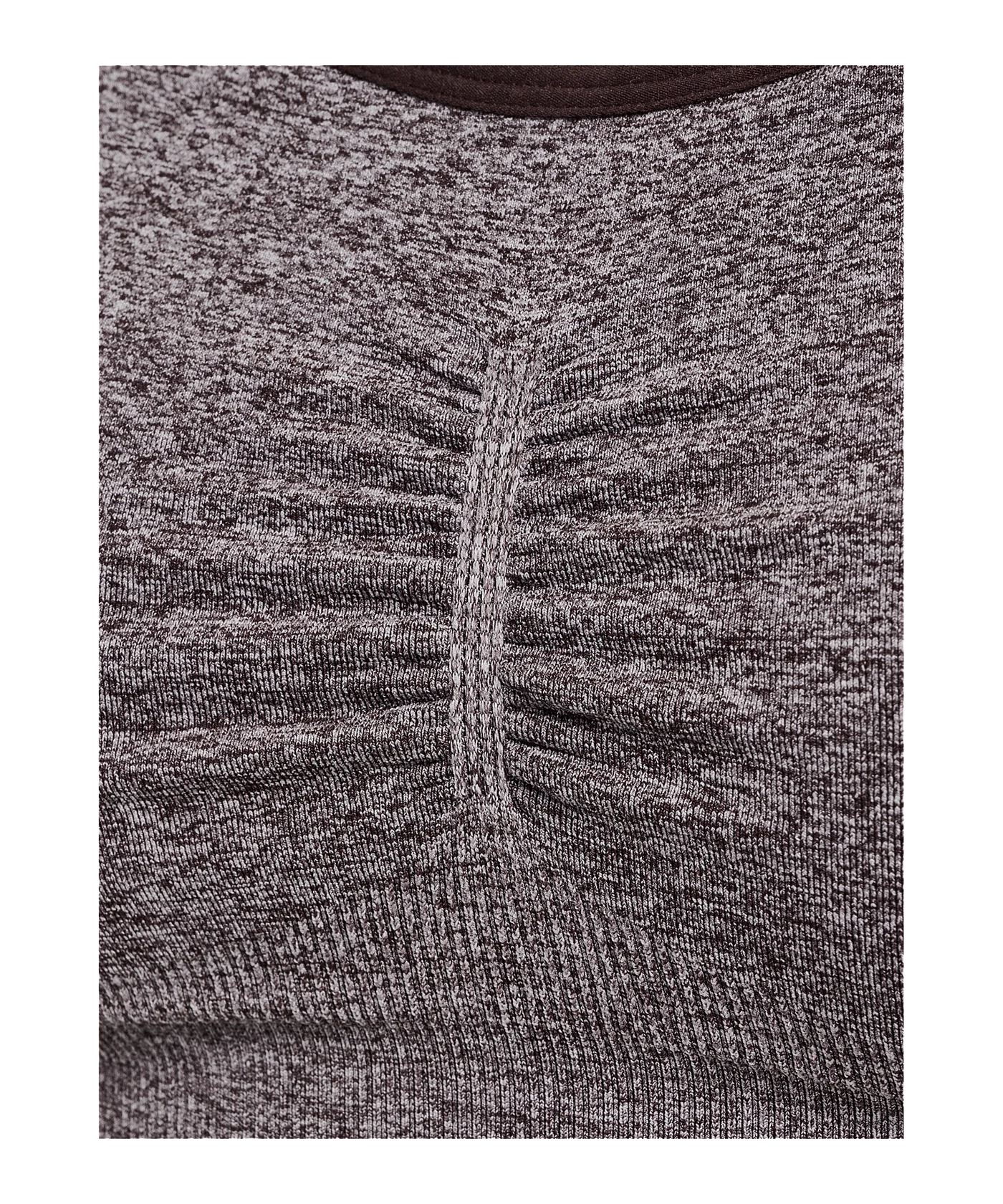 Hummel CI Seamless Scrunch Sport-BH Damen Braun F8389