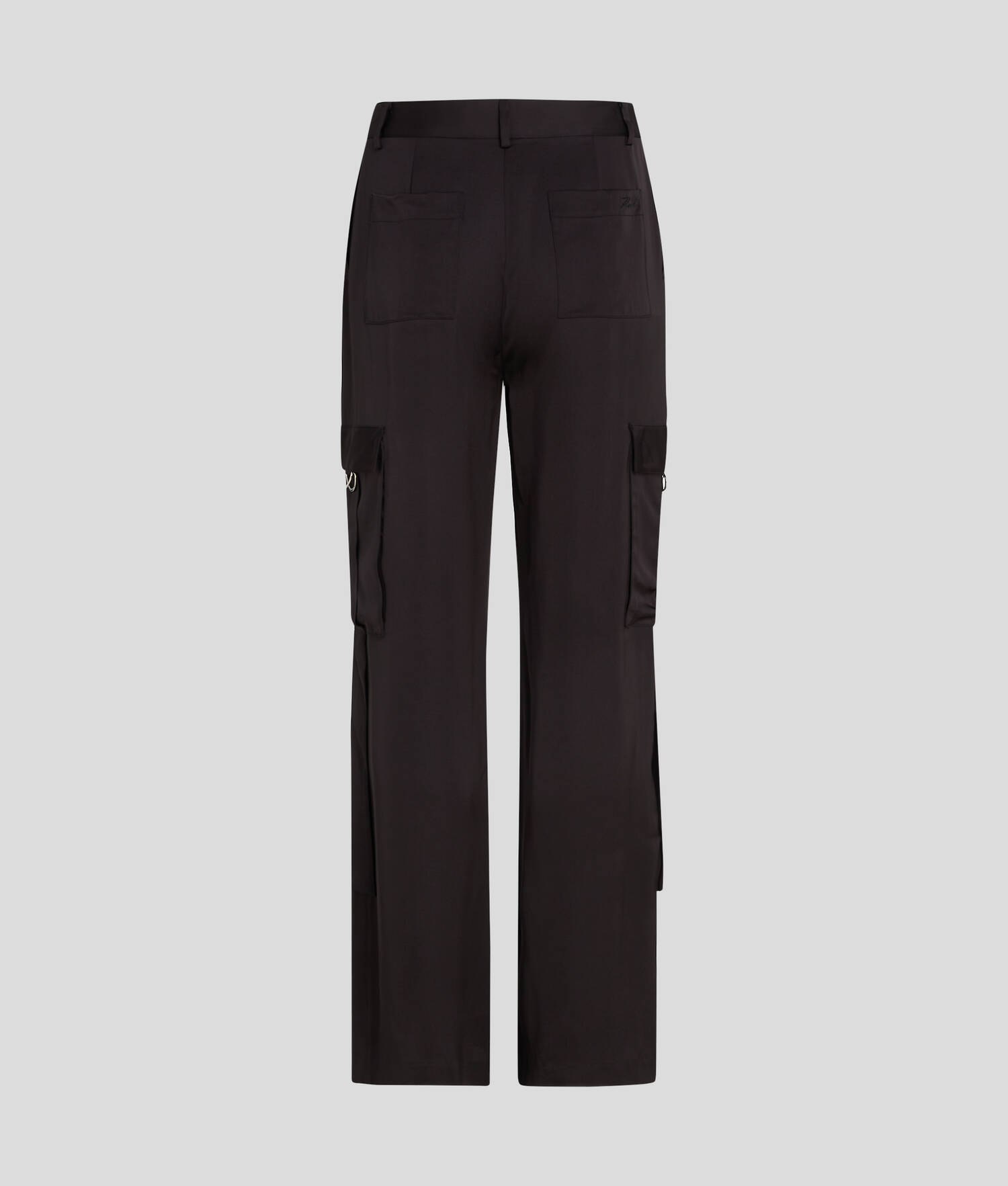 PANTALON CARGO EN SATIN