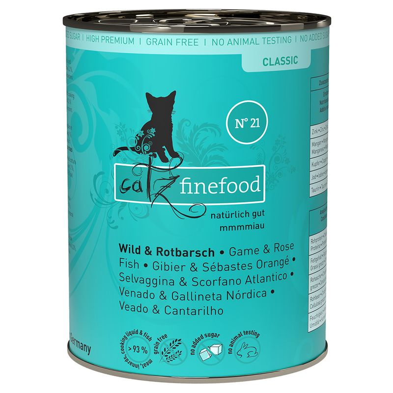 Offre d'essai mixte Catz Finefood 6 x 400 g