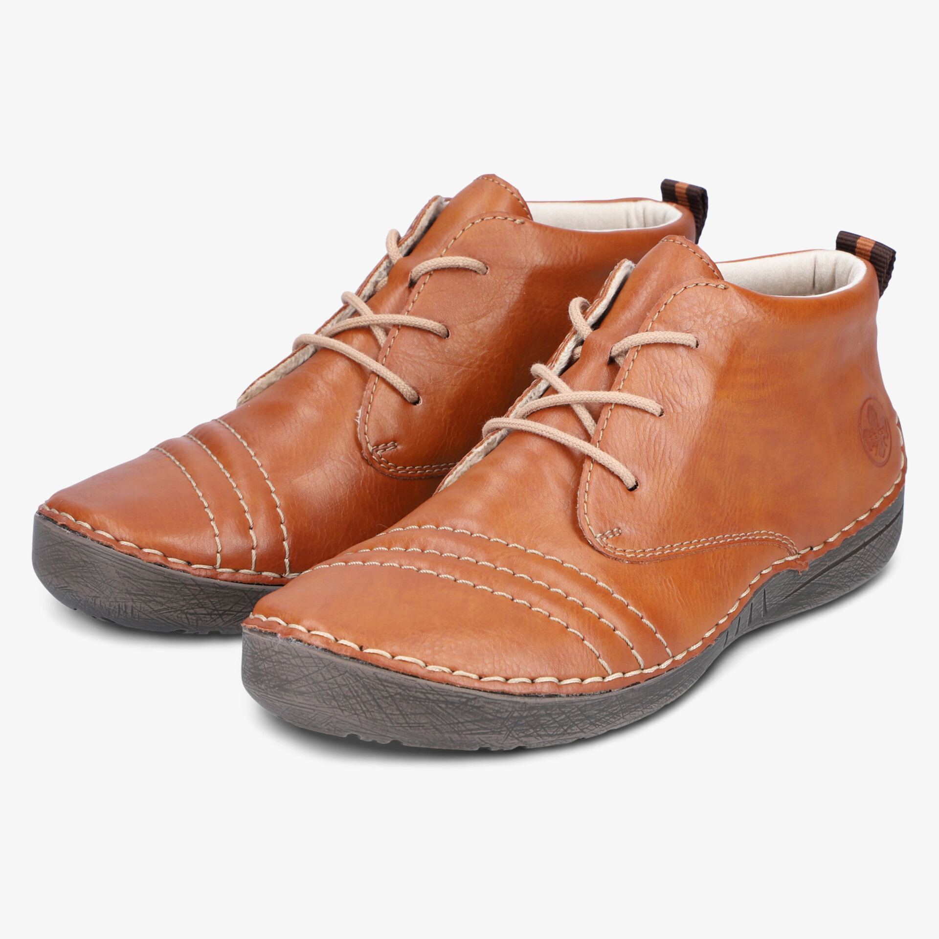 rieker Damen Stiefeletten braun