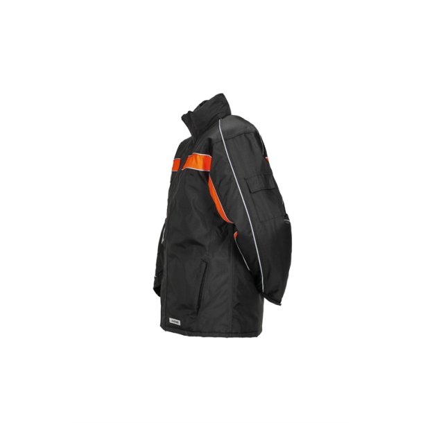 Cosmic Jakke Sort/orange