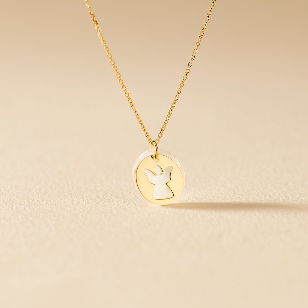 Collier Philana Or Jaune Nacre