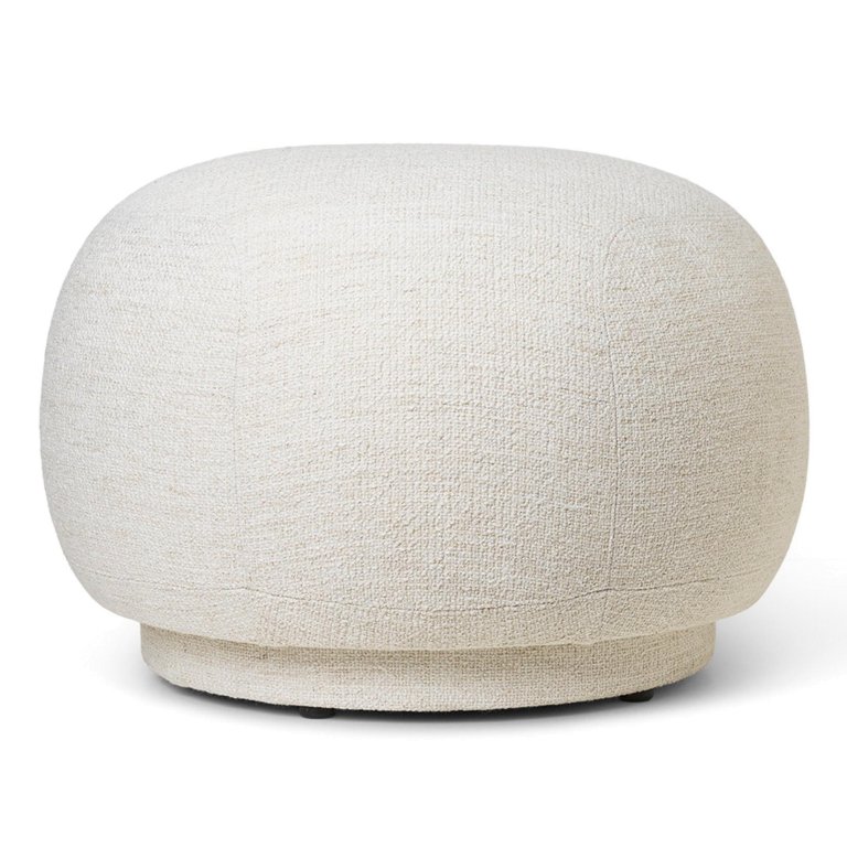 Ferm Living Rico poef bouclé off-white
