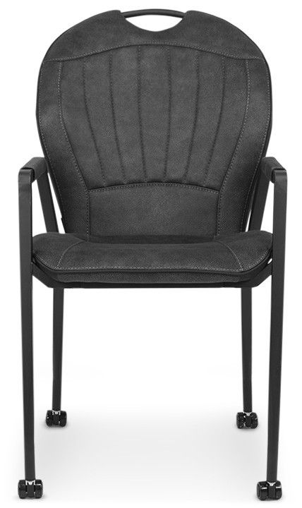 Eetkamerstoel Antraciet Chayenne B52 x D67 x H95 cm