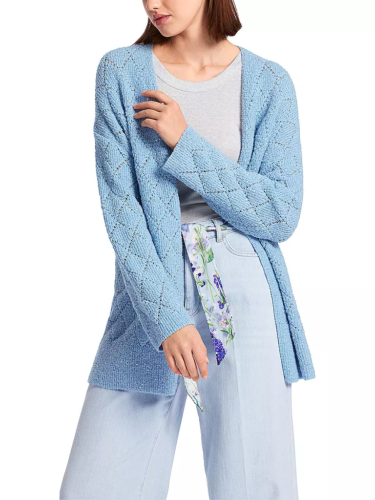 MARC CAIN Strickjacke hellblau