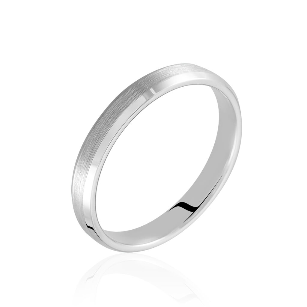 Alliance Pholos Ruban Plat Platine Blanc