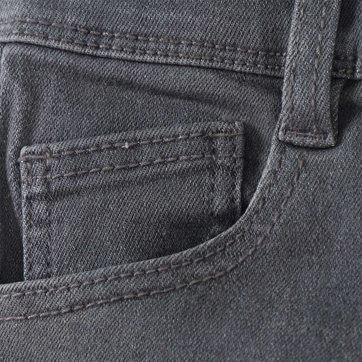 Famy 2 Jungen Skinny-Jeans im 5-Pocket-Style blau / grau