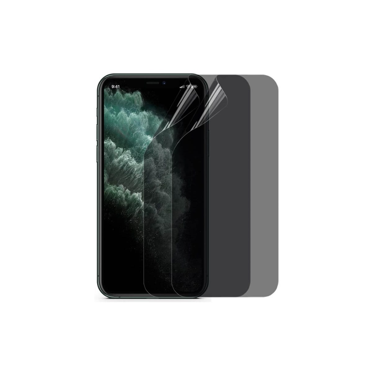 2-pak Privacy Skjermbeskytter 3D Soft HydroGel Apple iPhone 11 Pro