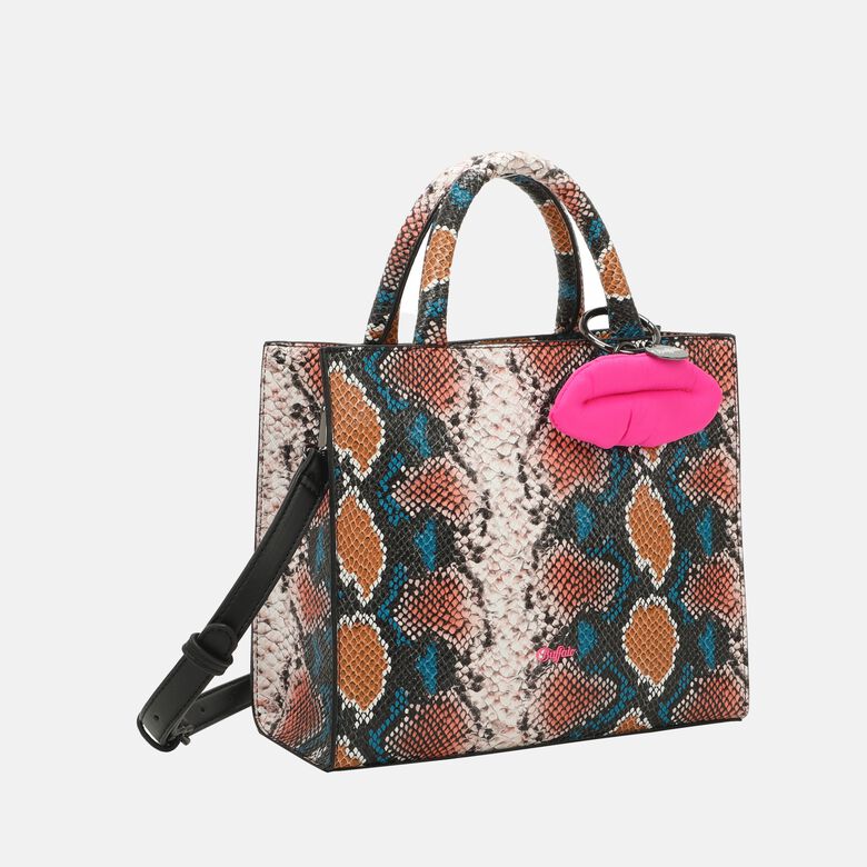 Big Boxy Collection Fancy Snake Blue