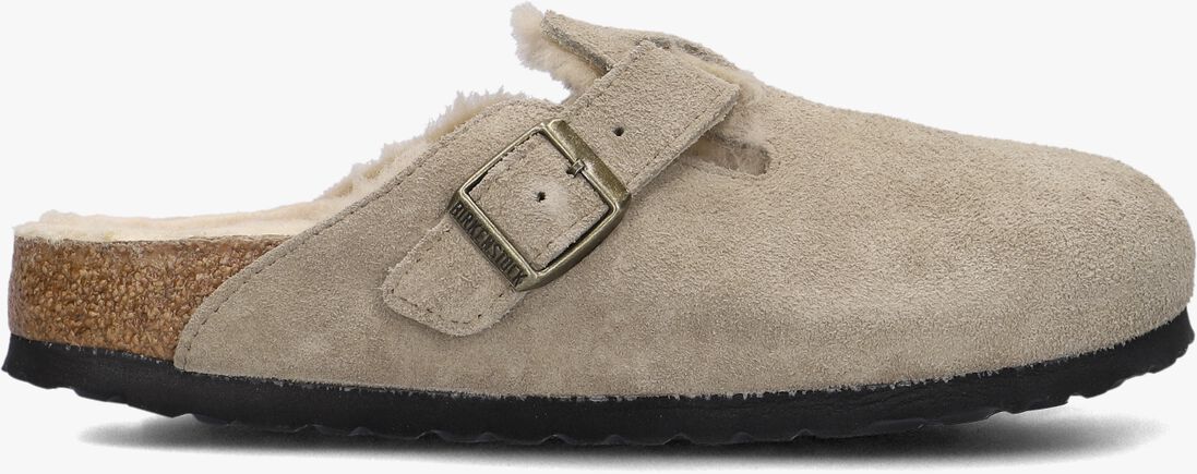 taupe birkenstock instappers boston w