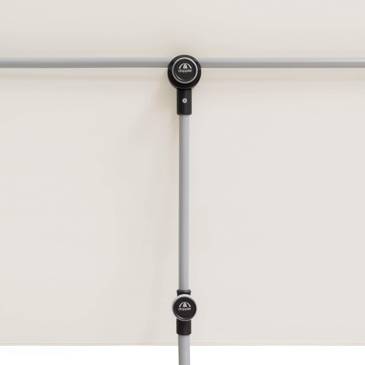 Doppler Active Balkonblende – Rechteckiger Sonnenschirm ideal für den Balkon –Plus Sichtschutz – 180x130 cm