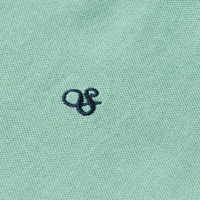 Scotch & Soda Garment Dyed Pique Polo Heren