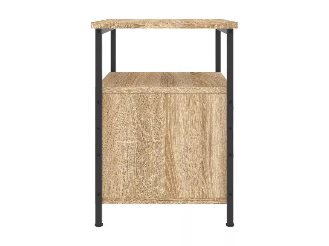 Table de chevet chêne sonoma 34x35,5x50 bois d'ingénierie