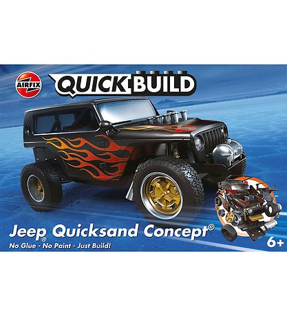 Airfix S?t - QUICKBUILD - Jeep Quicksand Concept J6038 - 49 Dele