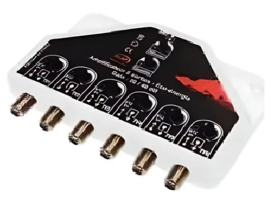 OPTEX - Amplificateur antenne Amplificateur repartitieur tv tnt uhf reglable hd elap 1 ent...
