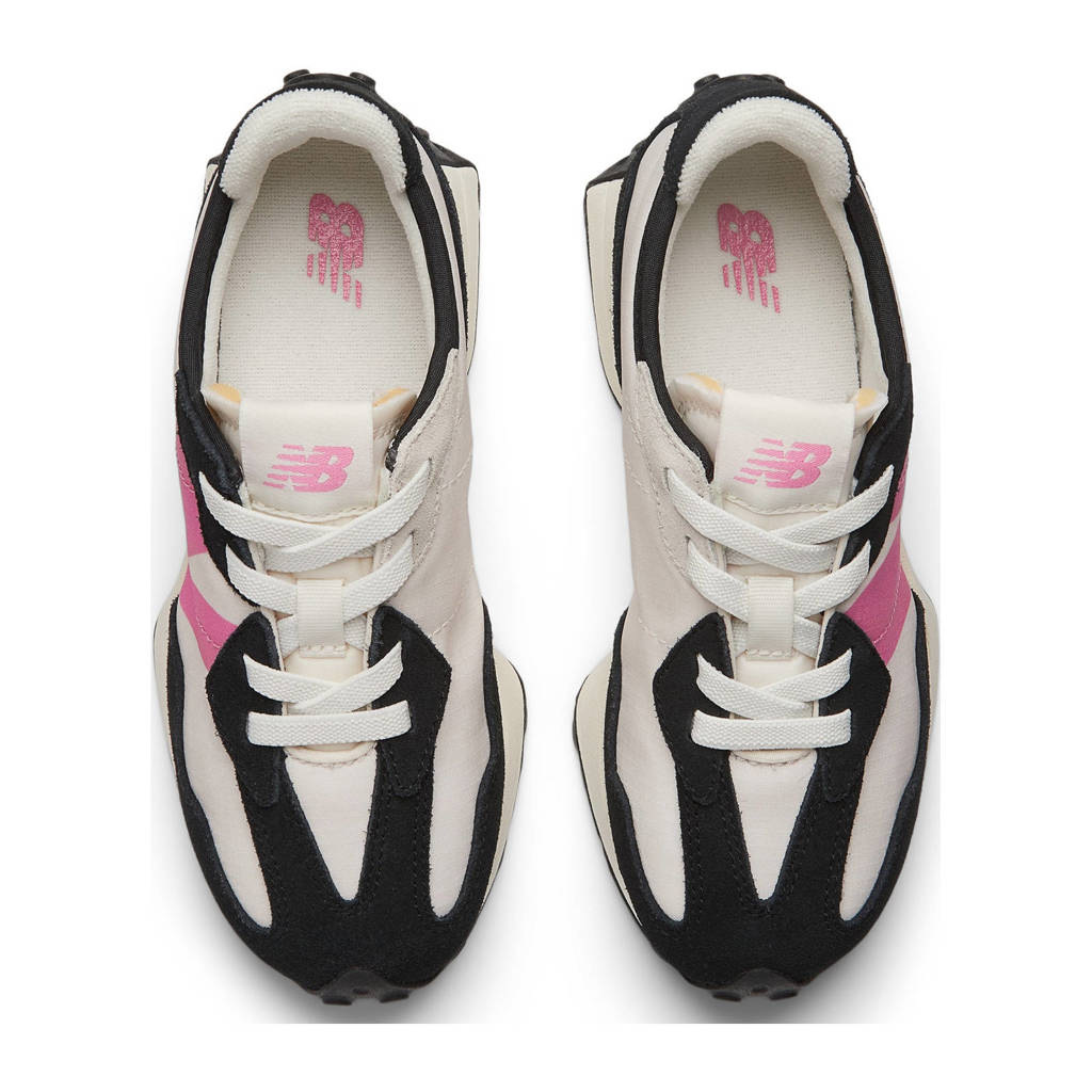 New Balance 327sneakers zwart/wit/roze