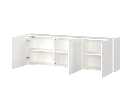 Mehrzweckschrank »Piana«, 3 Türen, weiß