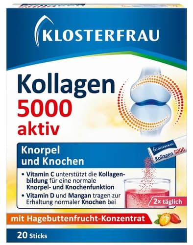 Klosterfrau Kollagen 5000 Trinkgranulat Sticks, 20 Stück