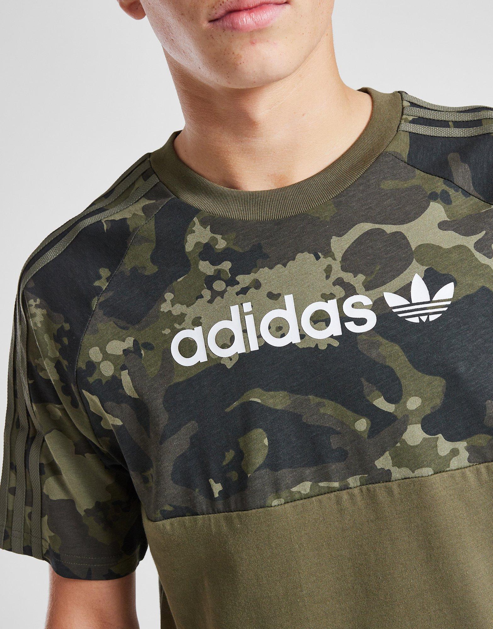 adidas Originals T-shirt Colour Block Camo Junior