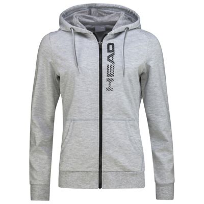 HeadClub Greta Hoodie FZ - grau