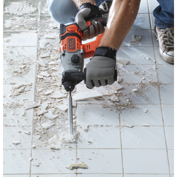 BLACK+DECKER accu boorhamer BCD900E2K-QW (incl. 2 accu's en lader)