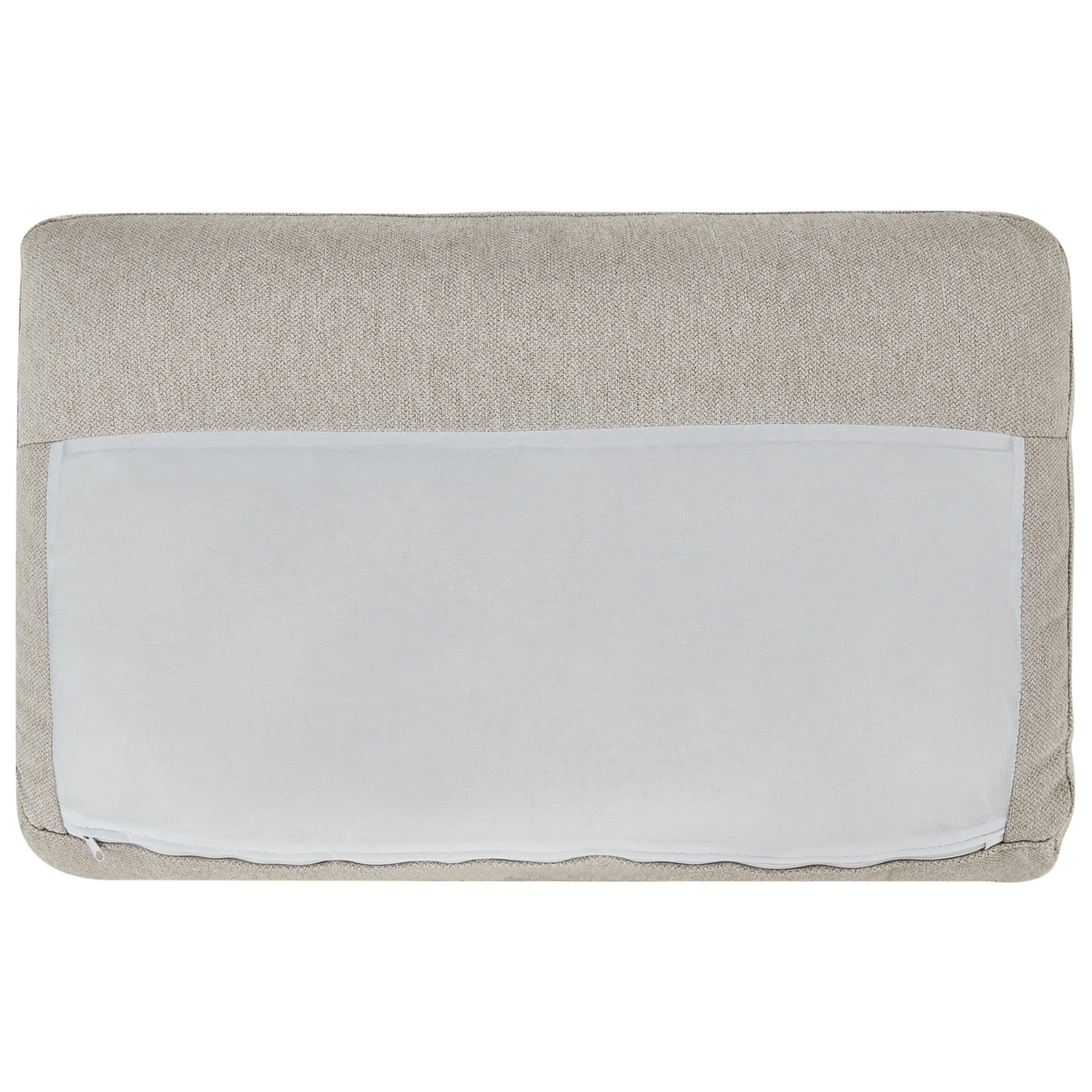 Beliani - NORA - Hoekbank - Beige - Rechtszijdig - Polyester